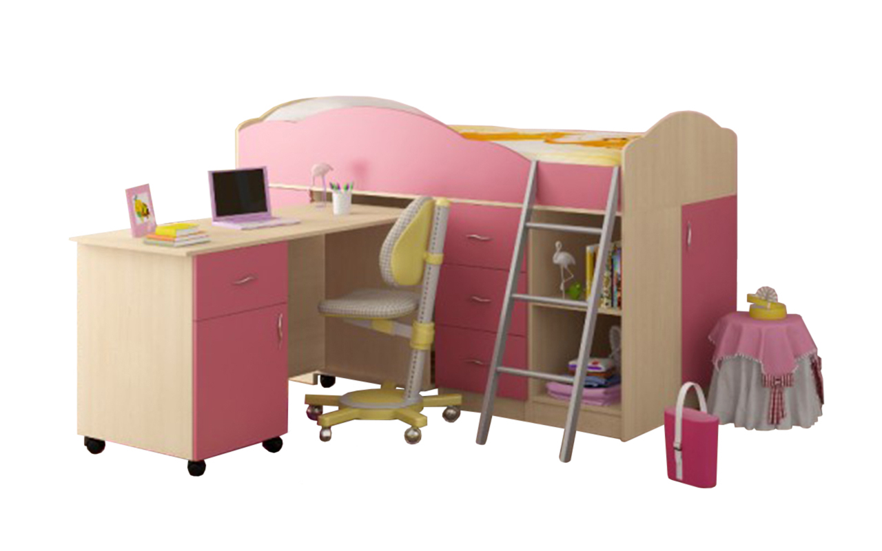 детская кровать Формула Мебели Дюймовочка-5.2 1 Формула Мебели Дюймовочка-5.2